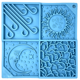 Sky eMat - Enrichment Lick Mat for Dogs and Cats | Celestial Design | SodaPup